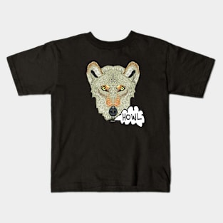 Howling Wolf Kids T-Shirt